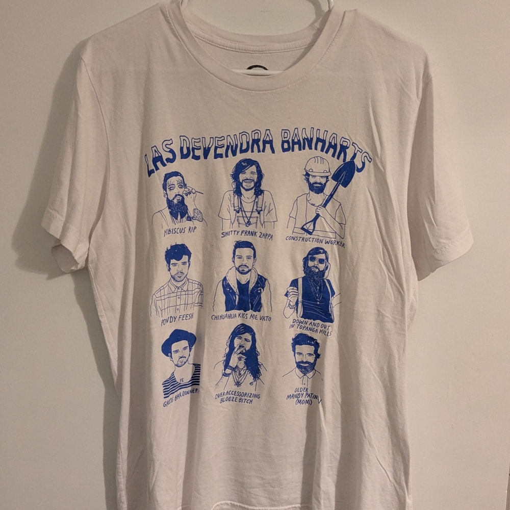 Devendra Banhart White Band T-Shirt